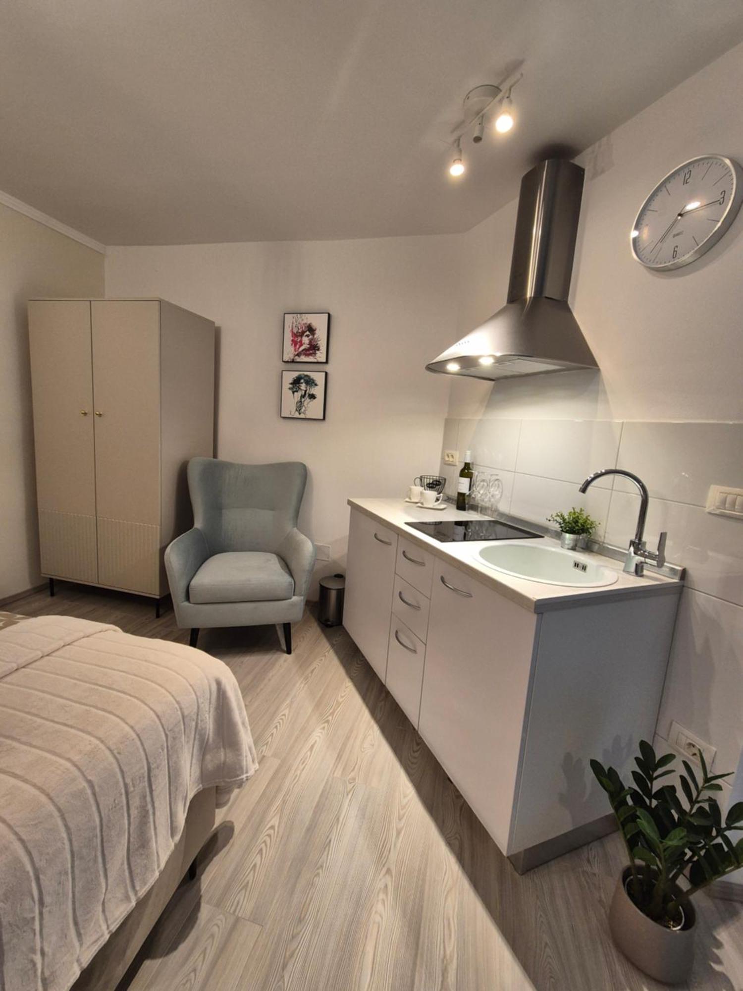 Studio apartment Lily Rovigno Esterno foto